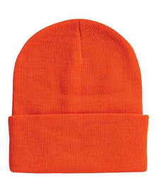 12" Solid Cuffed Beanie